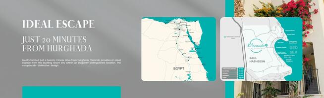 Egipt Veranda Resort Sahl Hasheesh Studio Type C 54 m