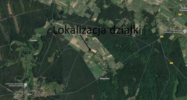 Wyjątkowa działka budowlana w Borach Tucholskich