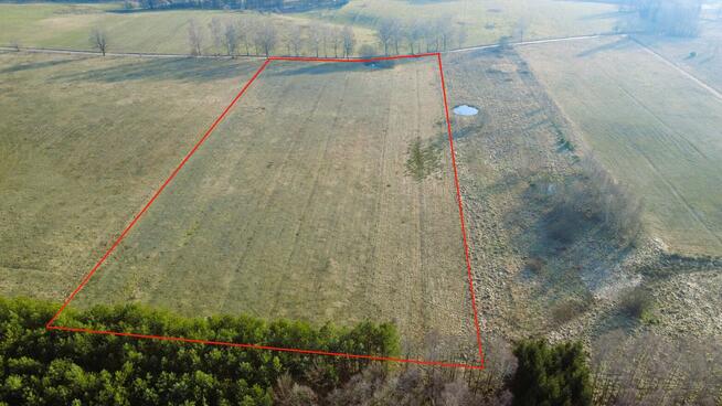 Piękna działka pod lasem 2,47 ha Warmia Mazury