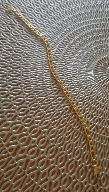 Pozłacana damska pancerka 21cm obwód odbiór Poznań