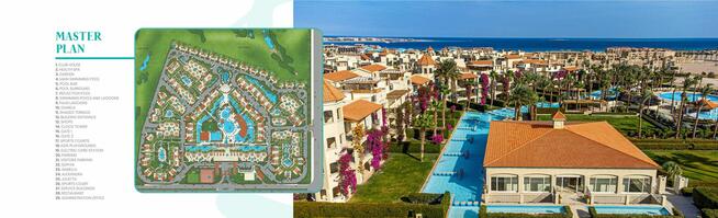 Veranda Resort Sahl Hasheesh Salon 2 sypialnie i ogród