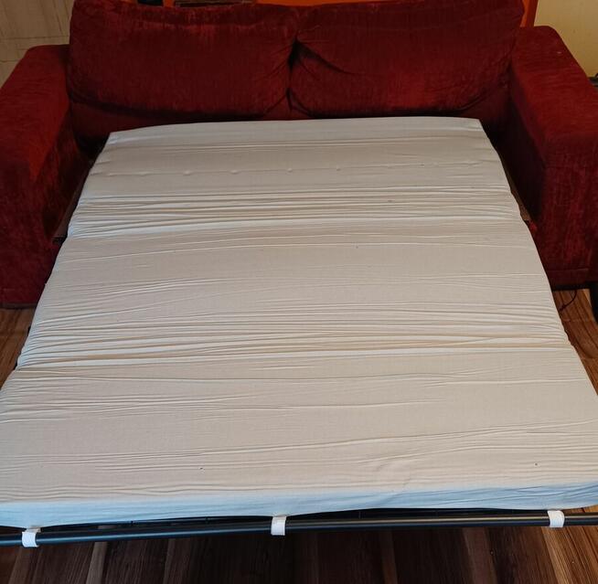 SOFA ROZKŁADANA i 2 PUFY !