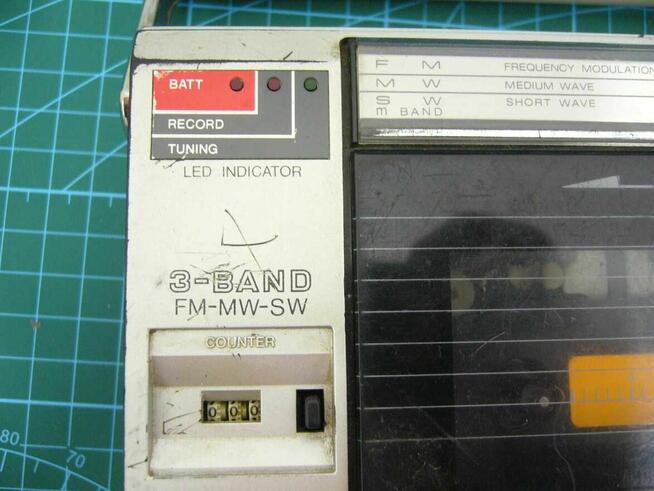 Radiomagnetofon National Panasonic RX-1830 zabytkowy unikat