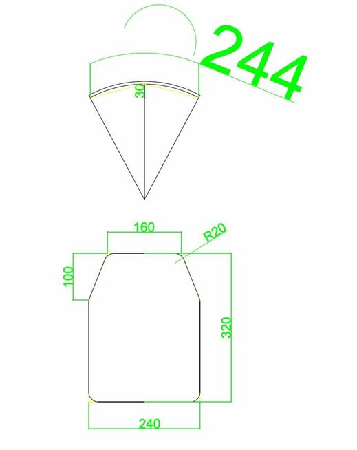 Wkład Hardox 500 blacha płyta tarcza gong HB500 Borox milux