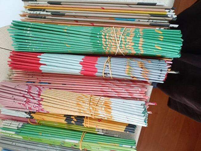 Rurki z gazetek reklamowych