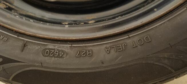 4XOpony zimowe bieżnikowane używane + felgi195/55/R15