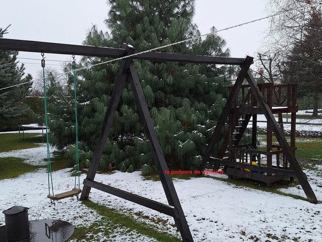 Huśtawka ogrodowa + ślizg