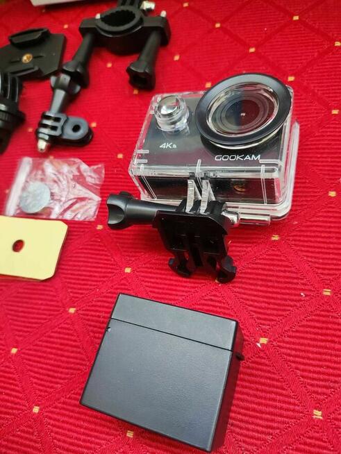 GOOKAM Go2 Kamera sportowa 4K WiFi 20MP podwodna wodoodporna