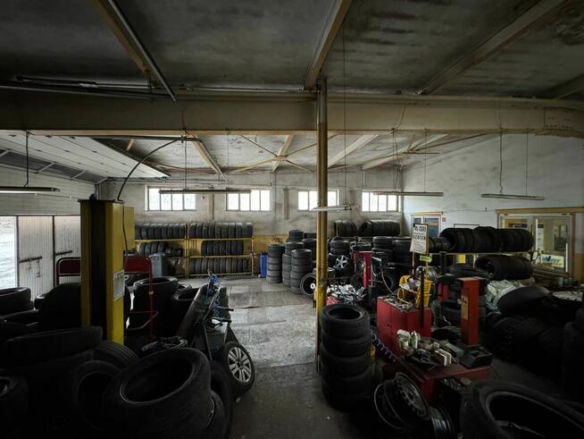 nieruchomość w Szprotawie – hala serwisowa z piwnicą