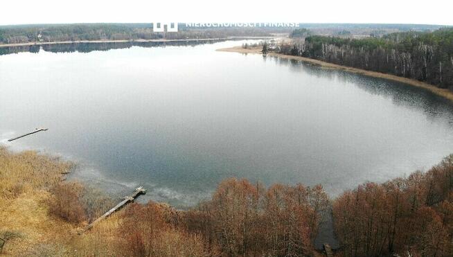 Działka nad jeziorem Zelwa