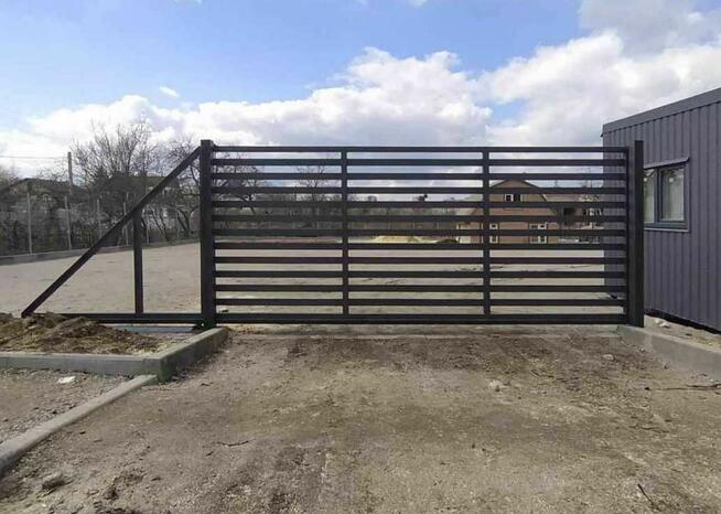 Brama przesuwna, Furtka , ogrodzenie