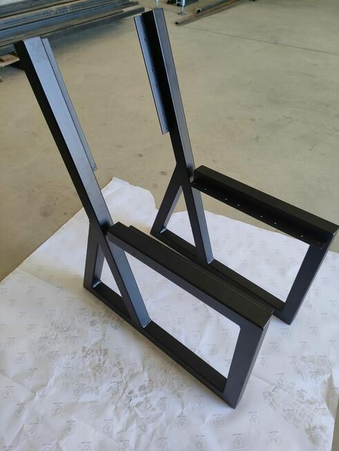 Noga do ławki krzesła ogrodowego, metalowa, stelaż