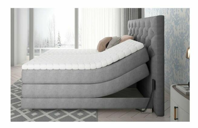 Łóżko kontynentalne z elektryczną regulacją Clover 180