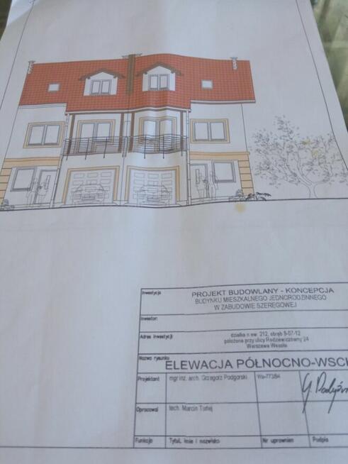 Działka pod segment w Warszawie-Wesola ul Rodziewiczowny24