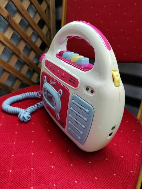 Magnetofon Kasetowy na Kasety Magnetofonowe Barbie karaoke