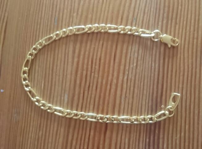 Pozłacana damska pancerka 21cm obwód odbiór Poznań