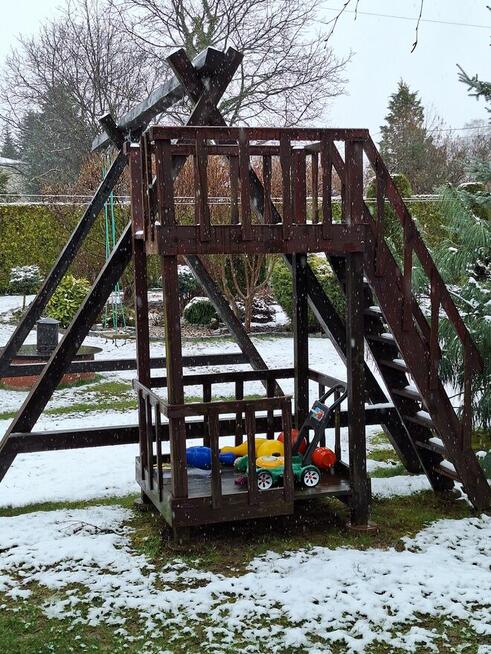 Huśtawka ogrodowa + ślizg