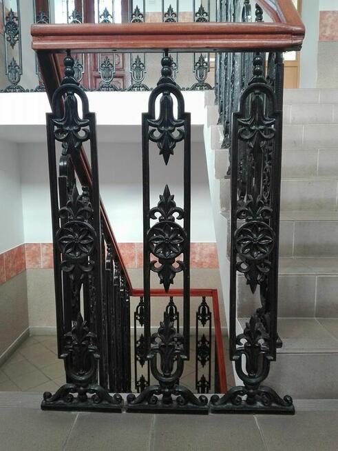 balustrada tralka schody żeliwna balustrade h-83cm