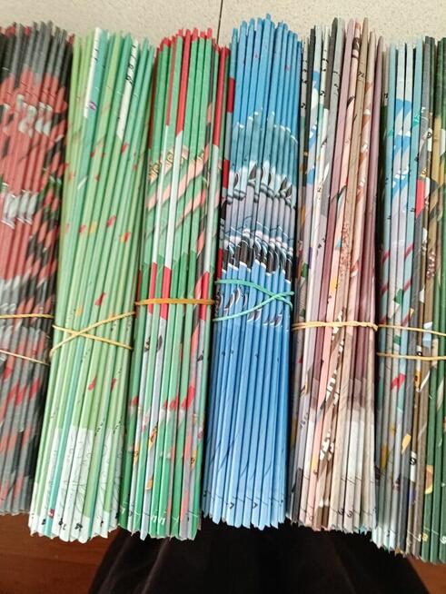 Rurki z gazetek reklamowych