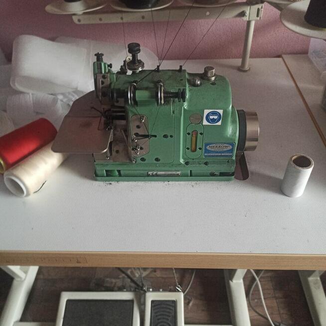 Merrow obszywarka emblematów