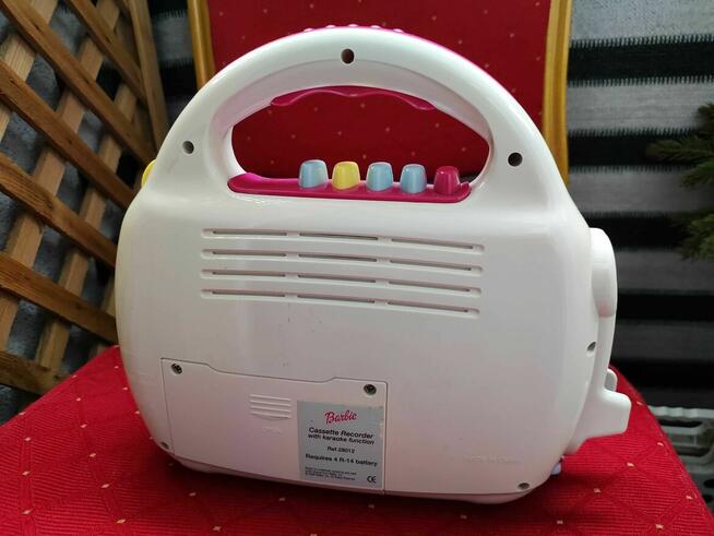 Magnetofon Kasetowy na Kasety Magnetofonowe Barbie karaoke
