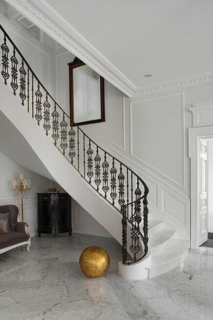 balustrada tralka schody żeliwna pałacowe