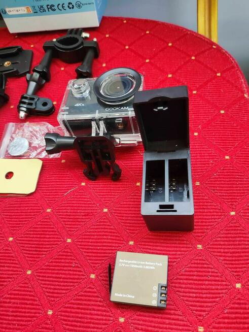 GOOKAM Go2 Kamera sportowa 4K WiFi 20MP podwodna wodoodporna