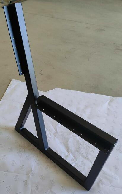 Noga do ławki krzesła ogrodowego, metalowa, stelaż