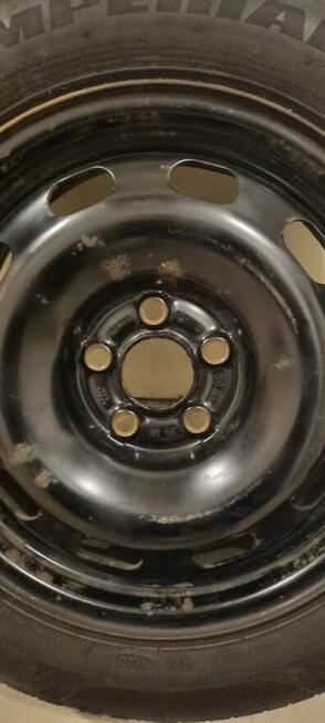 4XOpony zimowe bieżnikowane używane + felgi195/55/R15