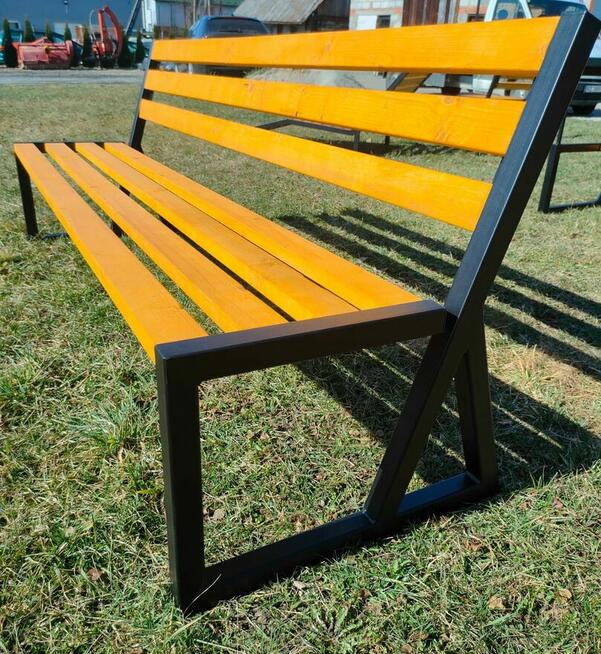 Noga do ławki krzesła ogrodowego, metalowa, stelaż