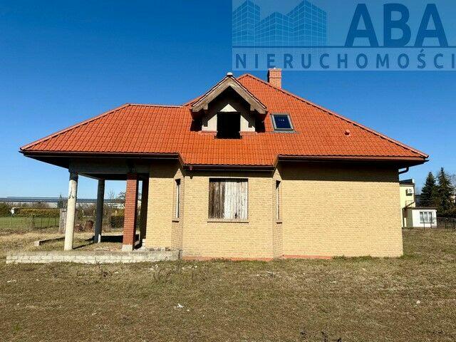 Dom w stanie surowym otwartym z tynkami - Osiek Wielki gm. O