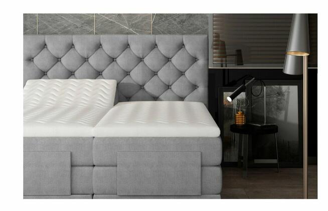 Łóżko kontynentalne z elektryczną regulacją Clover 180