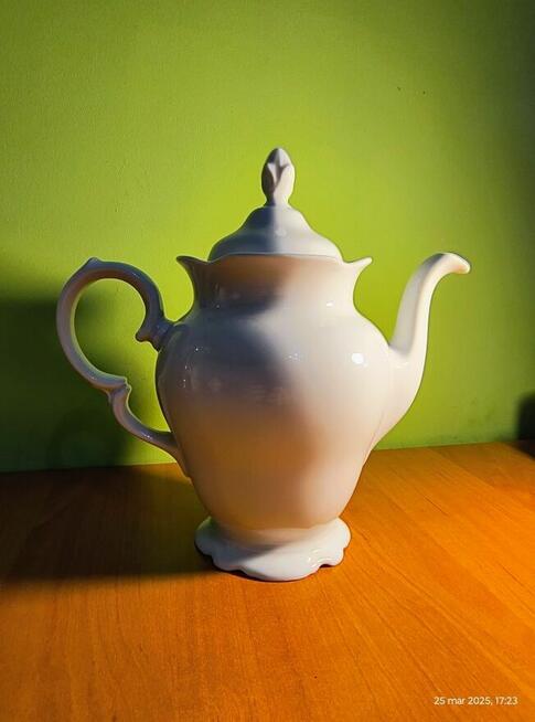 Imbryk Alaska biały