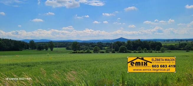 3 działki budowlane z ładnym widokiem - Pielgrzymka