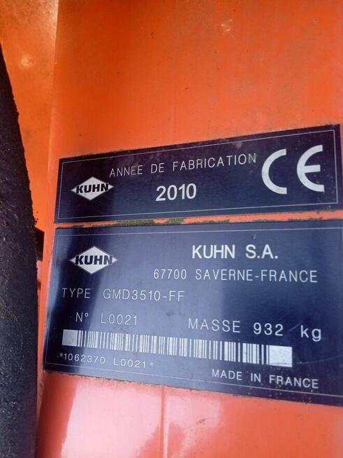 kosiarka Kuhn gmd 3510 Lift Control