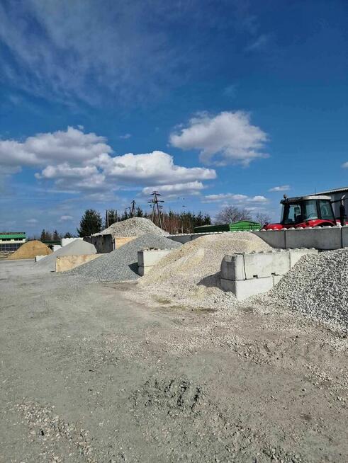 Kruszywa, kliniec, tłuczeń, grys szary, żwir, piasek