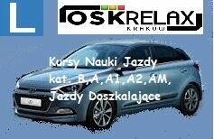 JAZDY DOSZKALAJĄCE KAT B 100 zł.