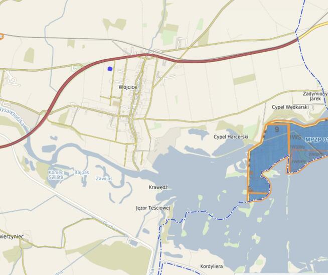 Działka budowlana Wójcice gm. Otmuchów, Świerkowa