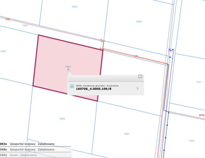 Działka budowlana Wójcice gm. Otmuchów, Świerkowa