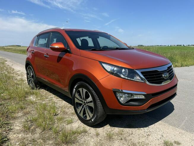 KIA SPORTAGE RUDA BARDZO ŁADNA 1,7 CRDi FELGI 18 CALI 2012r STAN BDB