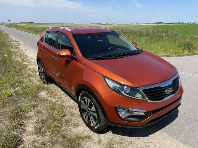 KIA SPORTAGE RUDA BARDZO ŁADNA 1,7 CRDi FELGI 18 CALI 2012r STAN BDB