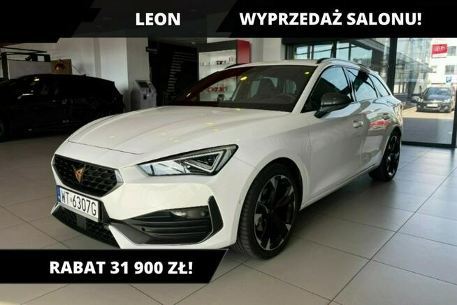 Cupra Leon Sportstourer Kombi! 150KM! El. klapa bagażnika! Kubełki! Ambient!