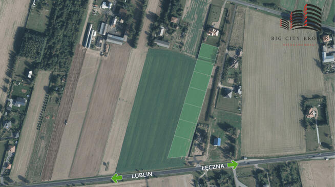 Działka budowlana Łęczna, Kolonia Trębaczów