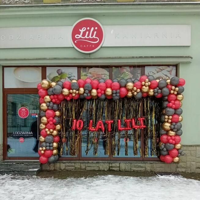 Ścianki balonowe, balony z helem Rybnik