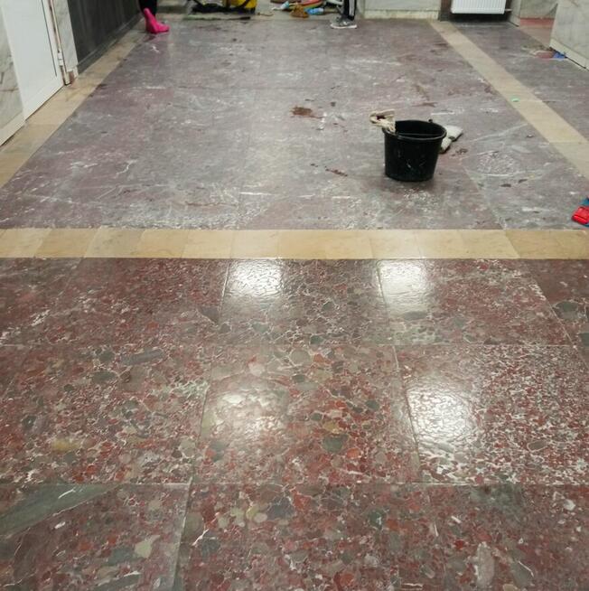 Maszynowe czyszczenie i polerowanie marmuru Trójmiasto