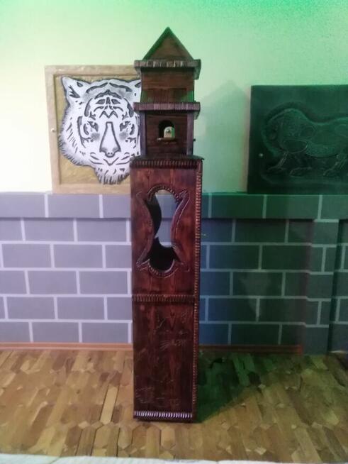 Barek drewniany ozdobny