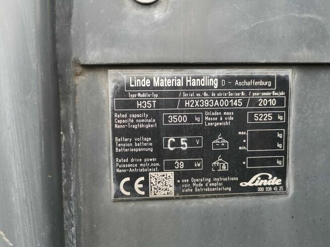 Wózek widłowy Linde H35T