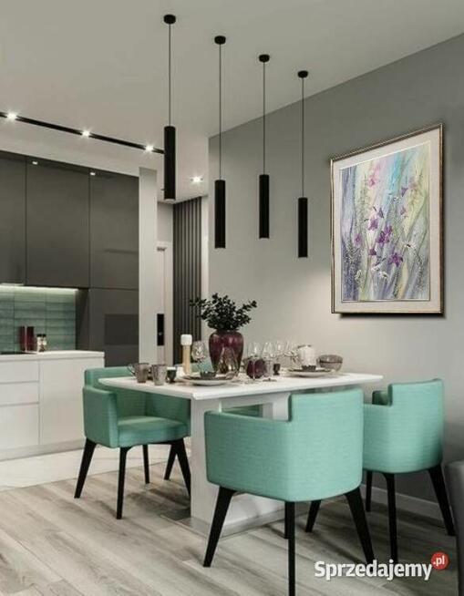 Łąka, ręcznie malowany olejny, Lidia Olbrycht