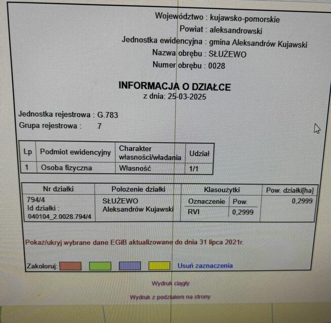 Działka z decyzją o warunkach zabudowy