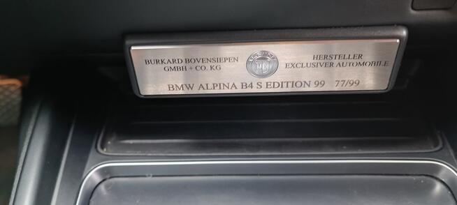 BMW-ALPINA B4S edycja 99 452KM, fak Vat przejecie leasingu